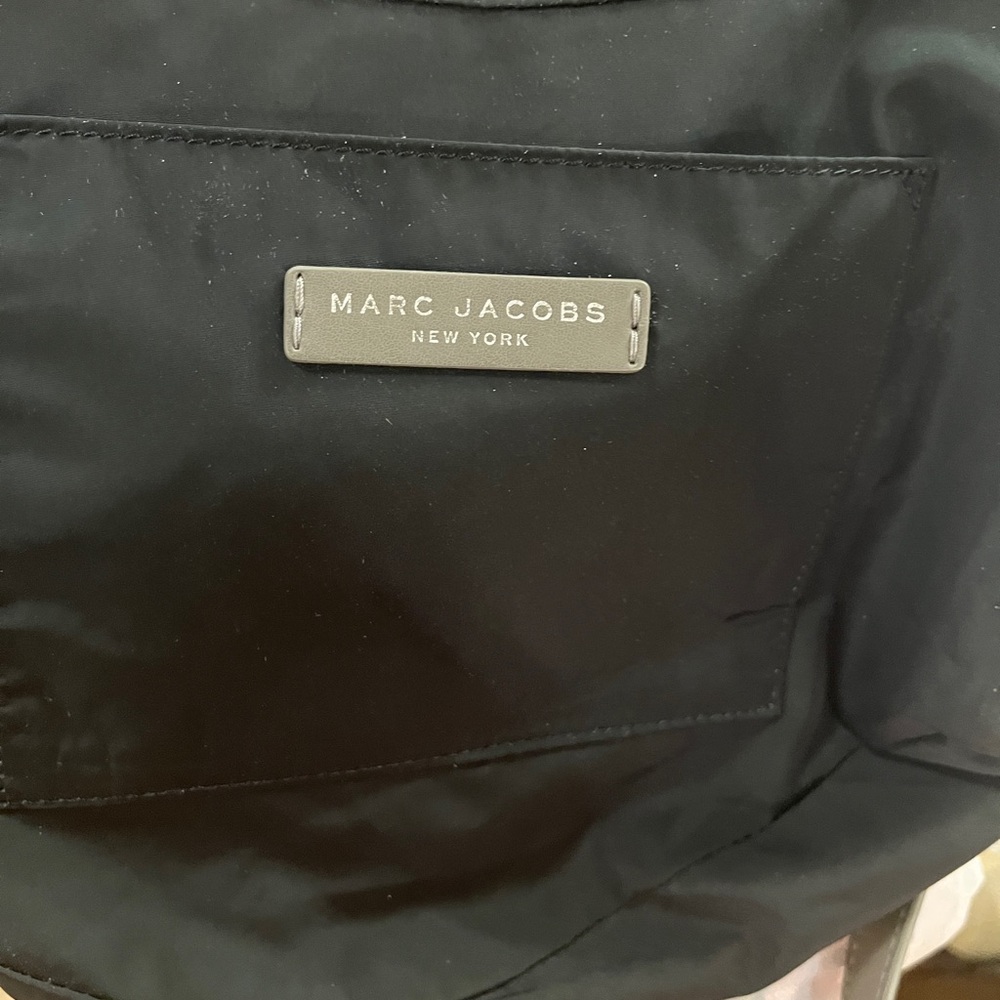 Marc Jacobs Messenger Bag Dark Olive Green Crossbody Nylon Fold Over - Picture 7 of 8
